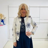 Ivory Silk Jacket