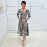 Wild Charm Animal Print Dress