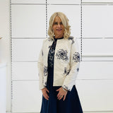 Ivory Silk Jacket