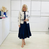 Ivory Silk Jacket