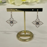 Sterling Silver Mystic Topaz Earrings