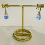 Crystal Tear Drop Earrings