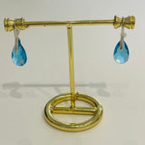 Crystal Tear Drop Earrings