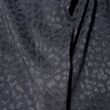 Black Jaguar Print Pants