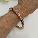 Medium Round Bracelet - Rose Gold