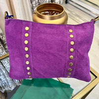 Genuine Italian Suede Handbag