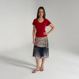 Eastern Empire Midi Skirt