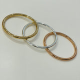 Small Round Silver Bracelet