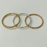 Small Round Gold Bracelet