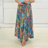Rainbow Rhapsody Maxi - Long Skirt