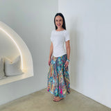 Rainbow Rhapsody Maxi - Long Skirt