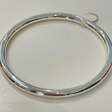 Small Round Silver Bracelet