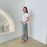 Rainbow Rhapsody Maxi - Long Skirt