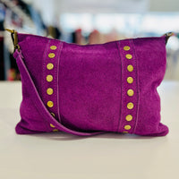 Genuine Italian Suede Handbag