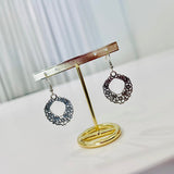 Filagree Heart & Wreath Earrings