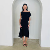 Black Rachel Ruffle skirt