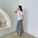 Rainbow Rhapsody Maxi - Long Skirt