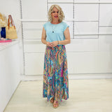 Rainbow Rhapsody Maxi - Long Skirt