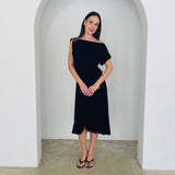 Black Rachel Ruffle skirt