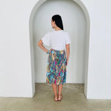 Rainbow Rhapsody Midi Skirt