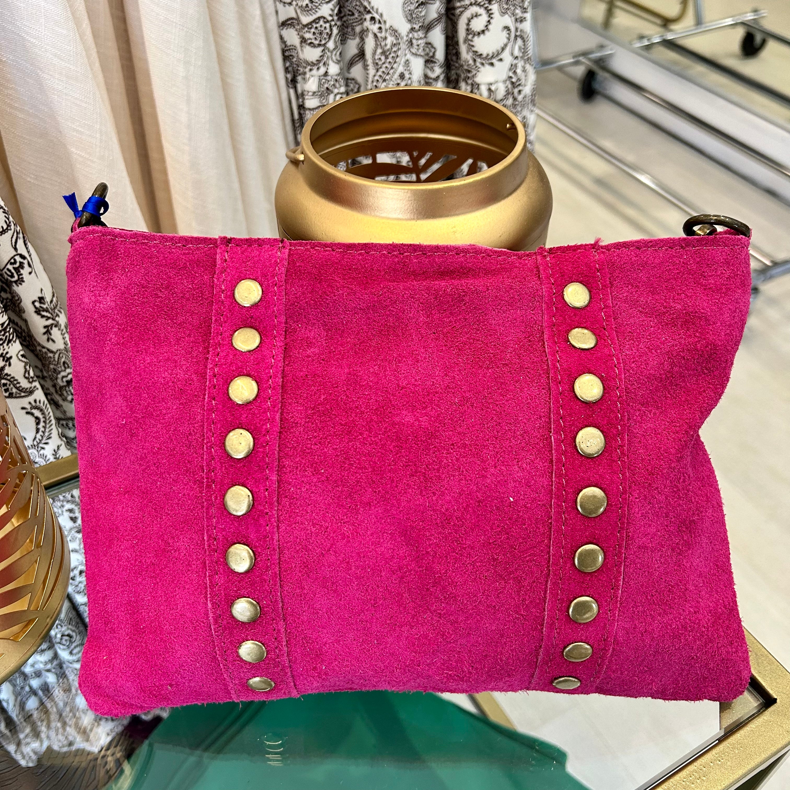 Genuine Italian Suede Handbag