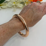 Large Round Bracelet - Rose Gold