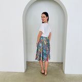 Rainbow Rhapsody Midi Skirt