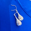 Sterling Silver Filigree Drops