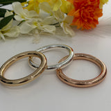 Large Round Bracelet - Rose Gold