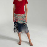 Eastern Empire Midi Skirt