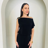 Off the shoulder Gracie top