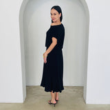 Black Rachel Ruffle skirt