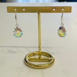 Rainbow Crystal Teardrop Earrings
