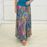 Rainbow Rhapsody Maxi - Long Skirt