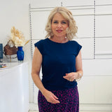 Stacey Tops - Navy