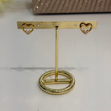 Dainty Hearts with Pearls