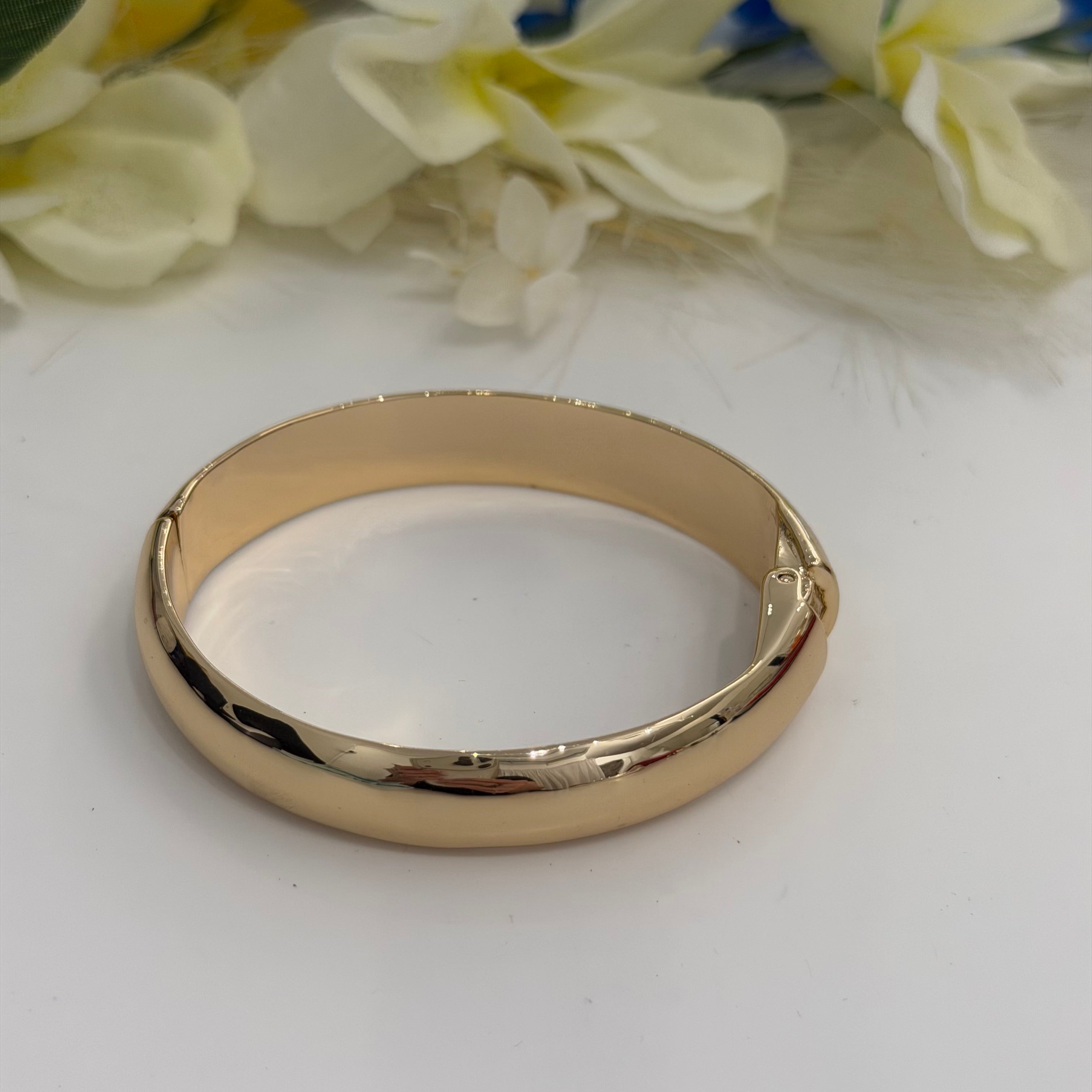 Hinged Bracelets - Gold