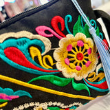 Embroidered Clutch Bag