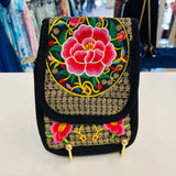 Embroidered Phone Bag
