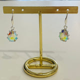 AB Crystal drop earrings