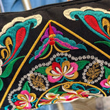 Embroidered Clutch Bag