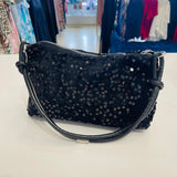 Black Sequin evening Bag