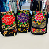 Embroidered Phone Bag