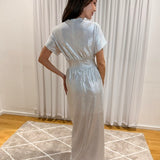 Selene Dress Silver Diamond
