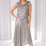 Thalia MAXI Dress Silver Shadow
